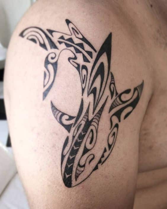 Tatuajes de Tiburones Tribales