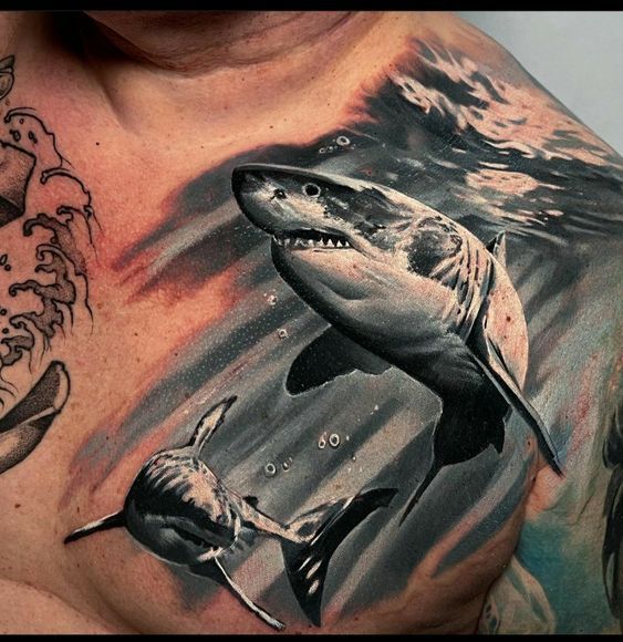 Tatuajes de Tiburones Grandes