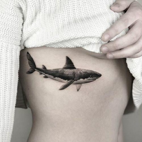 Tatuajes de Tiburones para Mujeres