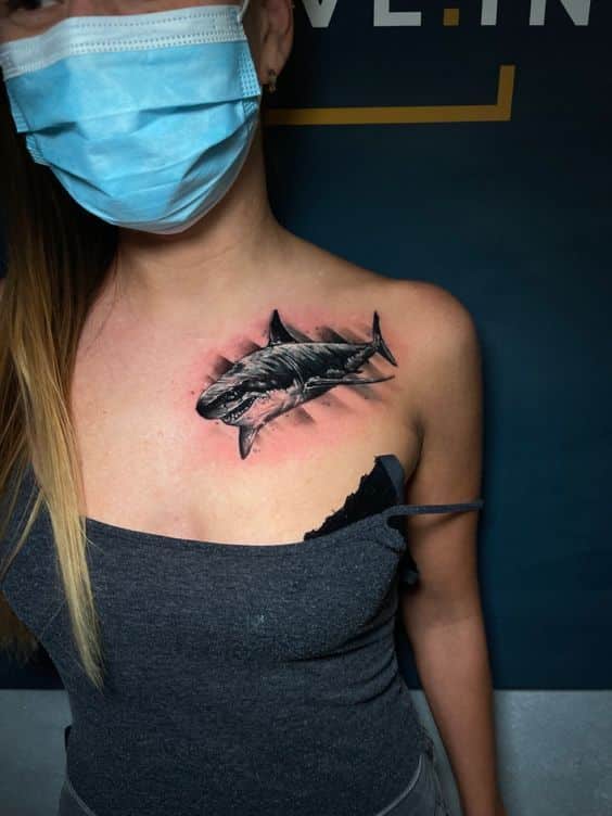 Tatuajes de Tiburones para Mujeres