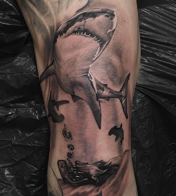 Tatuajes de Tiburón Blanco