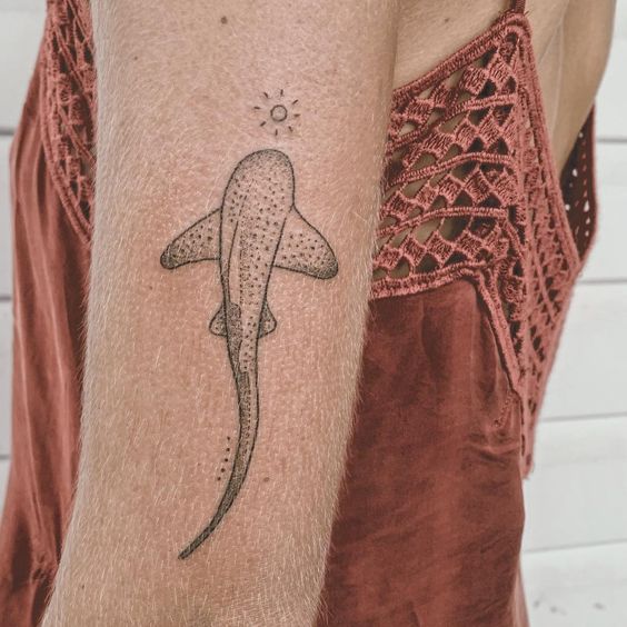 Tatuajes de Tiburones en el Antebrazo