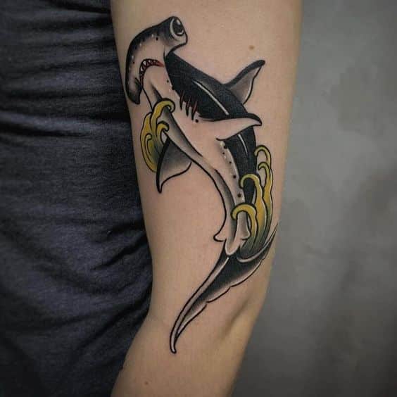 Tatuajes de Tiburón Martillo