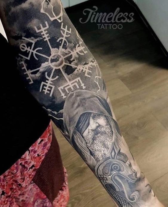 Tatuajes de Vikingos en el Antebrazo