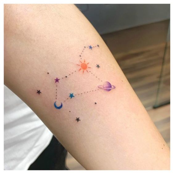 Tatuajes de Constelaciones