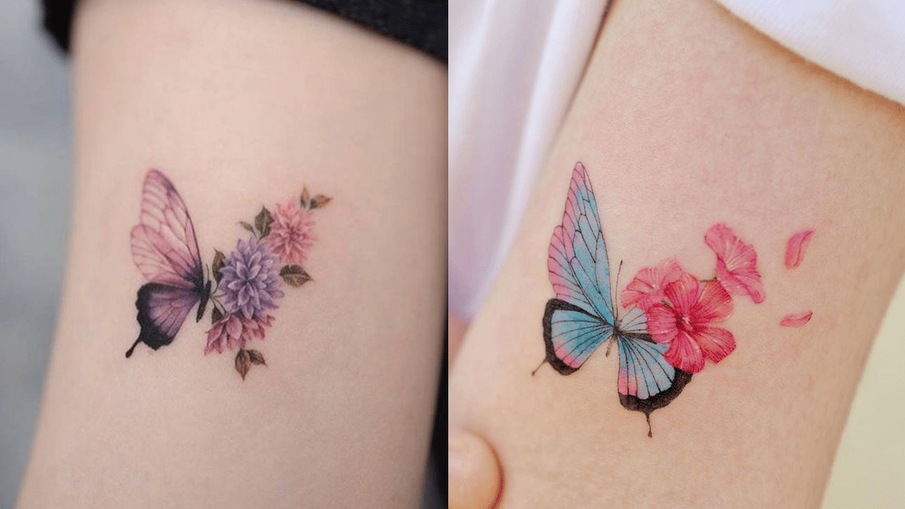 Tatuajes de mariposas