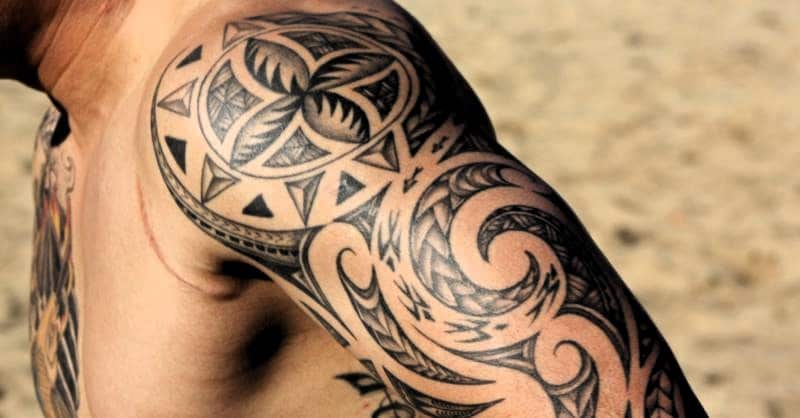 Tatuajes tribales de la polinesia