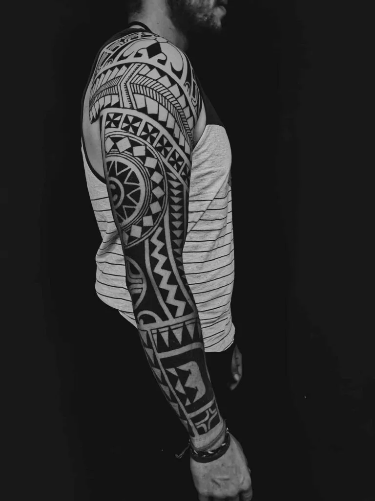 Tatuajes tribales maoríes