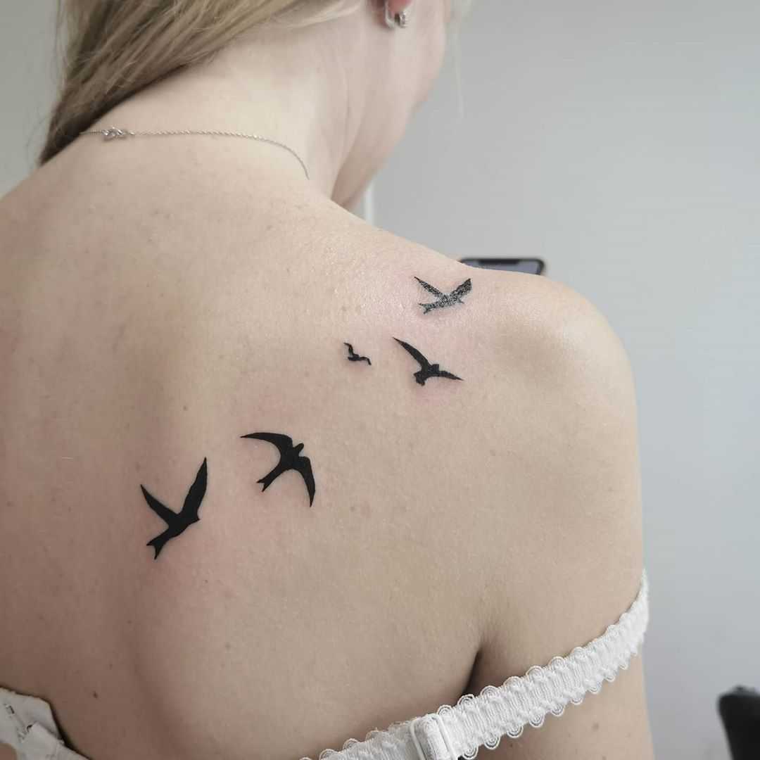 Tatuajes de pájaros