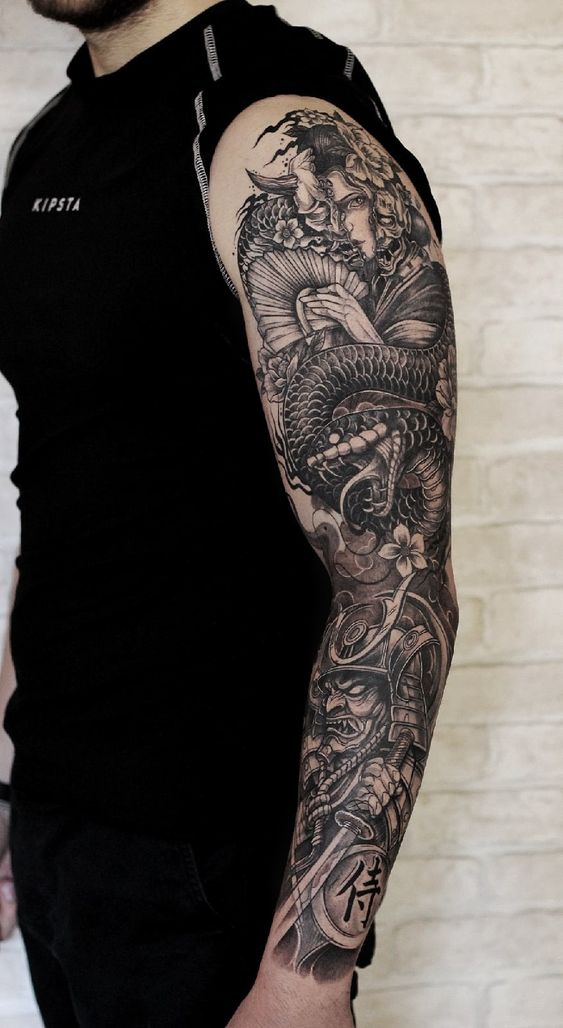 Tatuajes de brazo entero completo