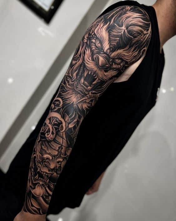 Tatuajes de brazo entero completo