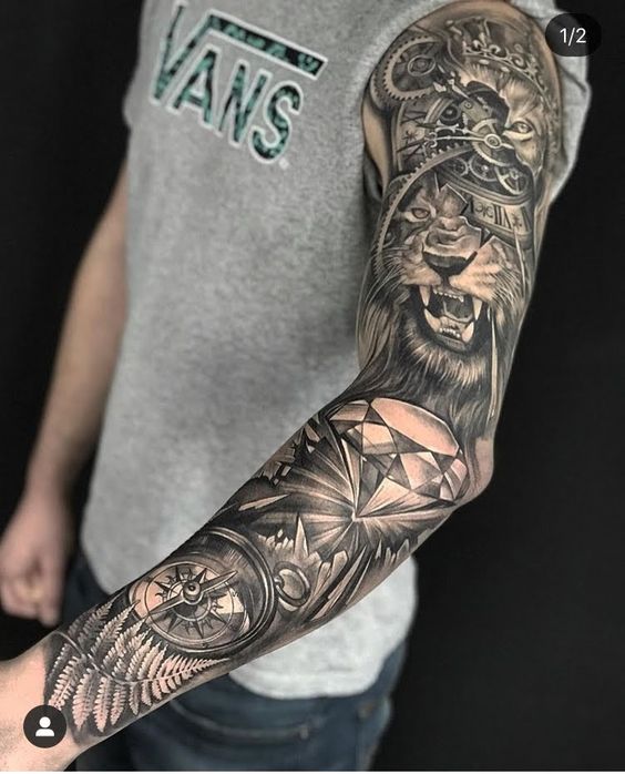 Tatuajes de brazo entero completo