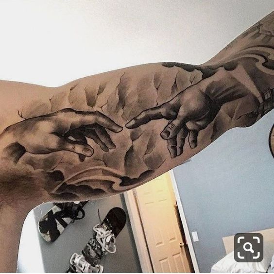 Tatuaje en el interior del brazo