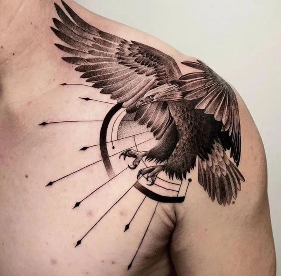 Tatuajes para hombres en el hombro