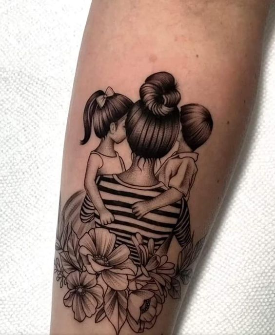 Tatuajes para mujeres de hijos