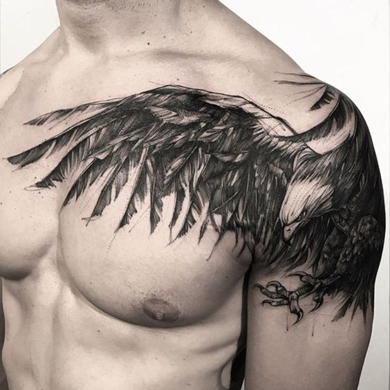 Tatuajes para hombres en el hombro