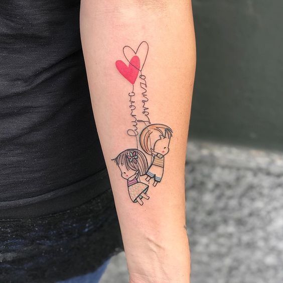 Tatuajes para mujeres de hijos