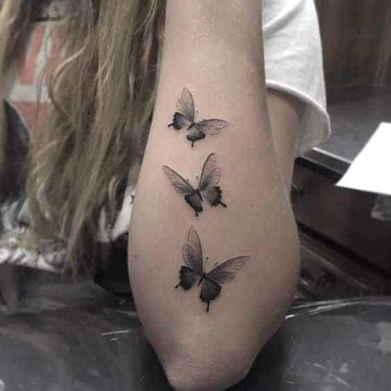 Tatuajes para mujeres de mariposas