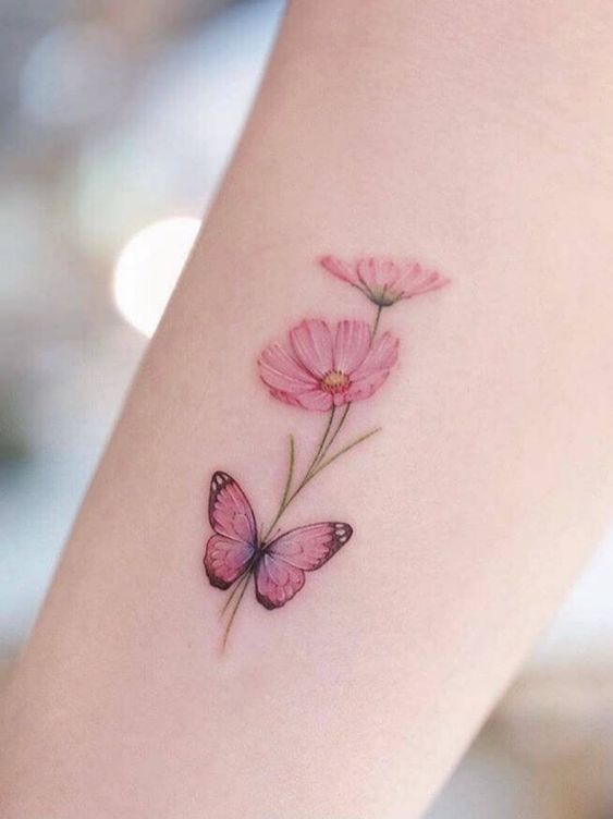 Tatuajes para mujeres de mariposas